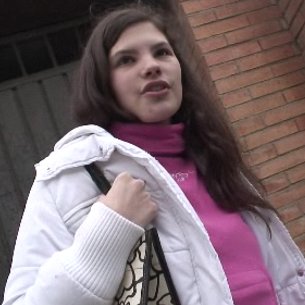 Veronica, la chica amateur pillada